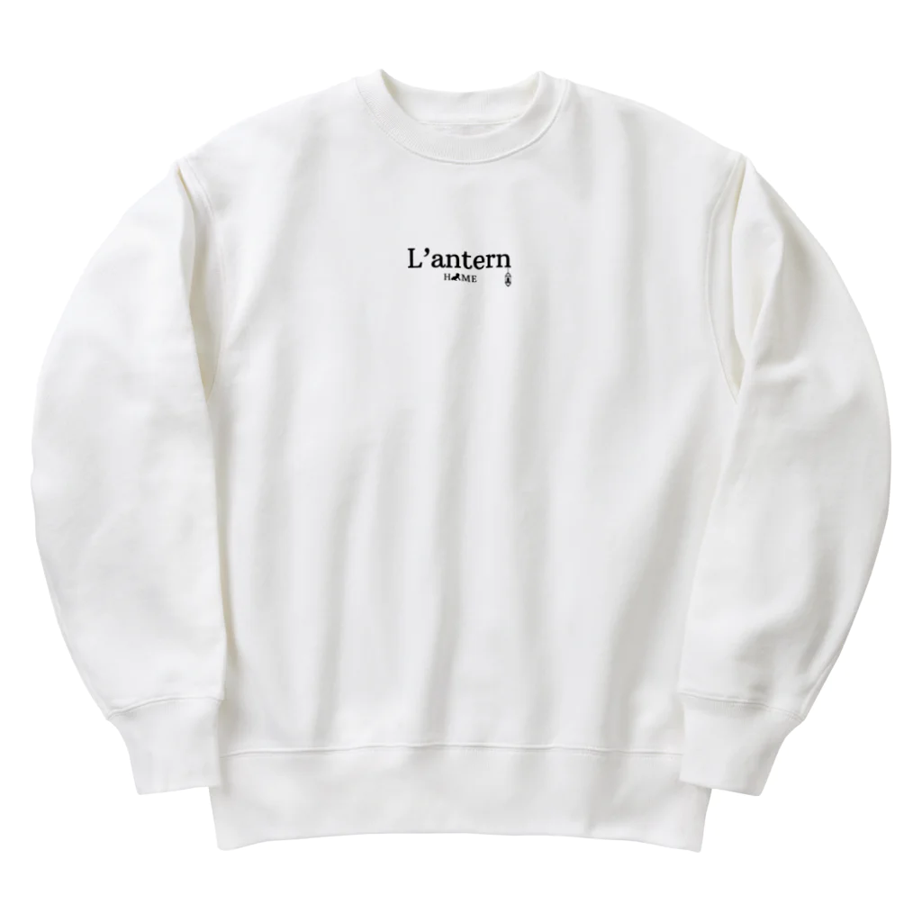 L'antern HOMEのL'anternHOME-text Heavyweight Crew Neck Sweatshirt