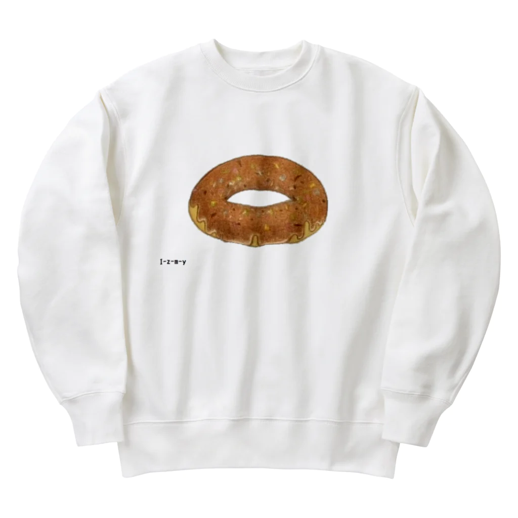 I-z-m-y's worksのチョコドーナツ Heavyweight Crew Neck Sweatshirt