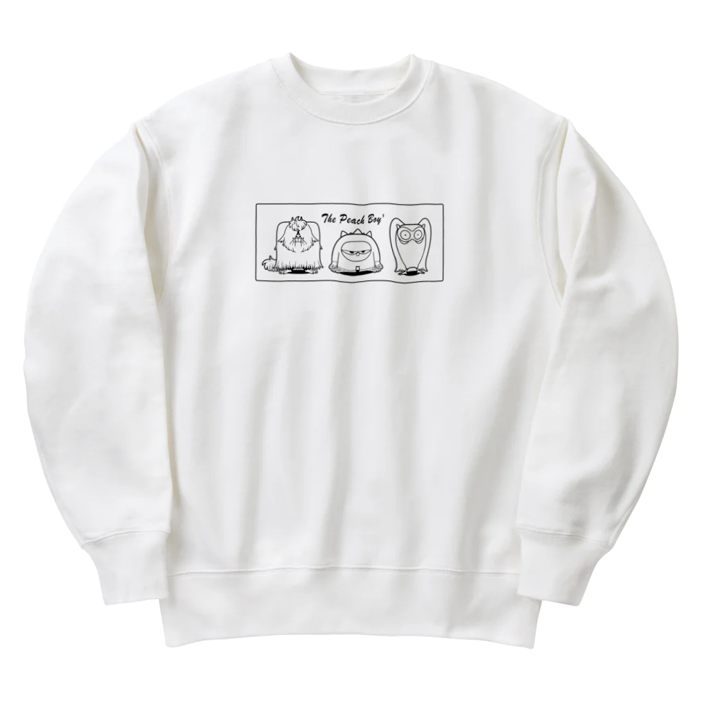 The Peach Boy'のThe Peach Boy'  Heavyweight Crew Neck Sweatshirt