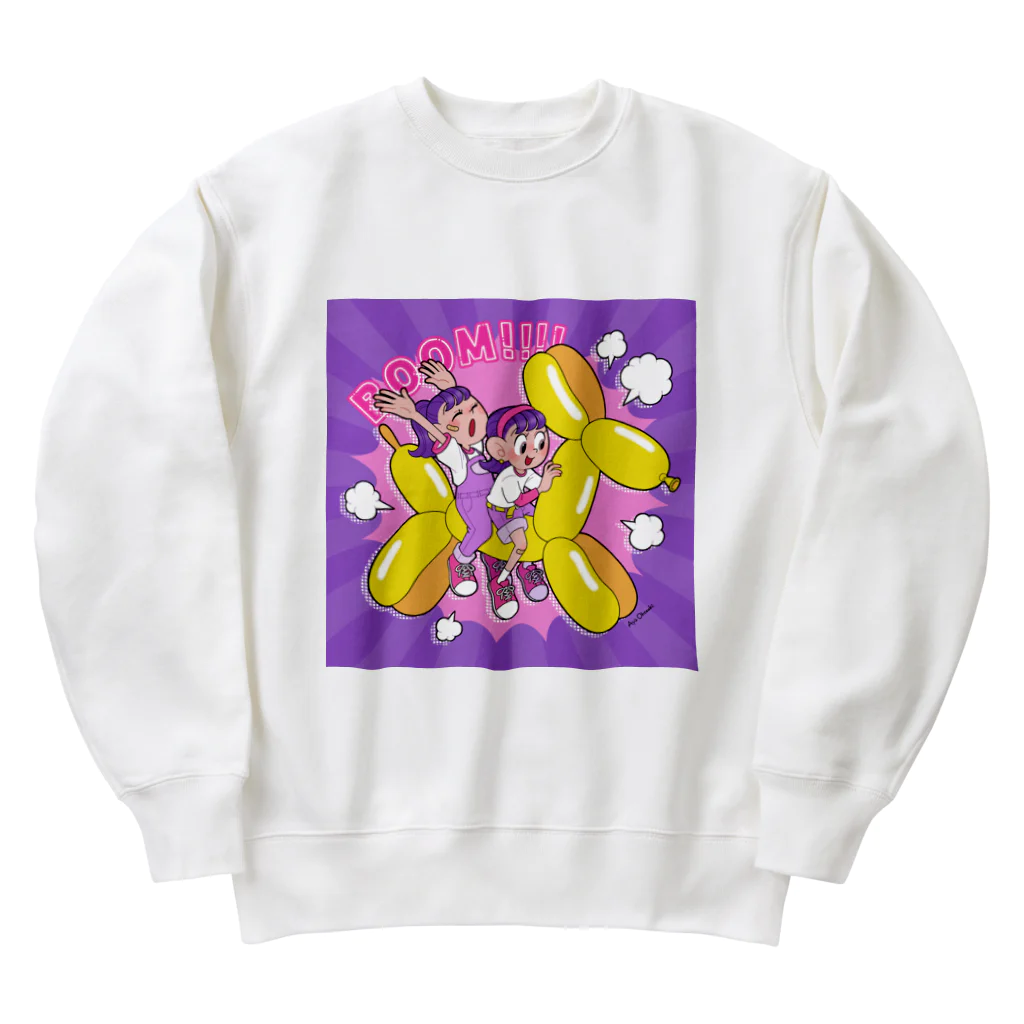 おおつきあやのBALLOON DOG Heavyweight Crew Neck Sweatshirt