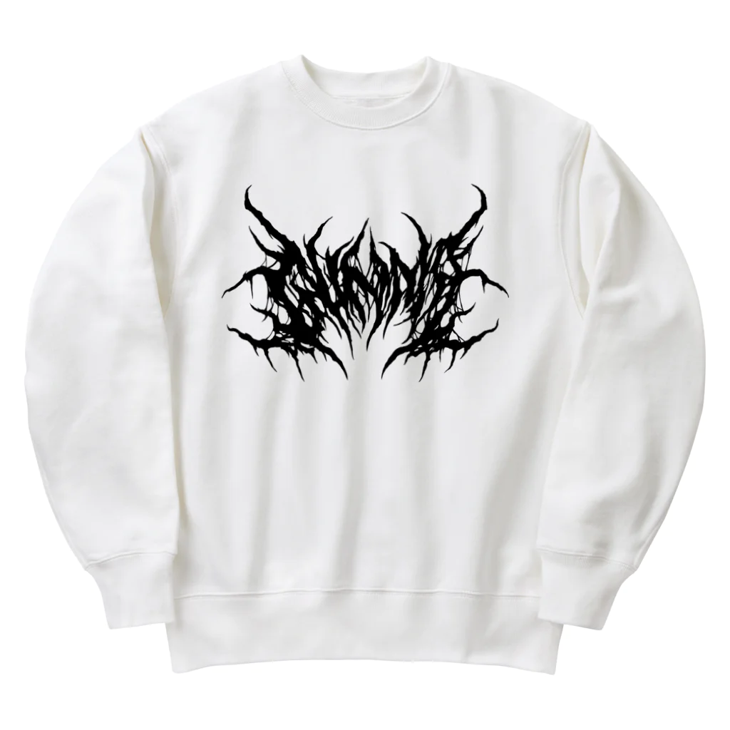 Toshihiro Egawa Artのデスメタル群馬/DEATH METAL GUNMA Heavyweight Crew Neck Sweatshirt