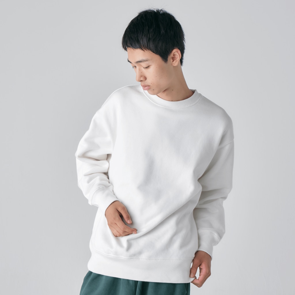 Teal Blue CoffeeのTEAL BLUE AIRLINES - grayscale Ver. - Heavyweight Crew Neck Sweatshirt