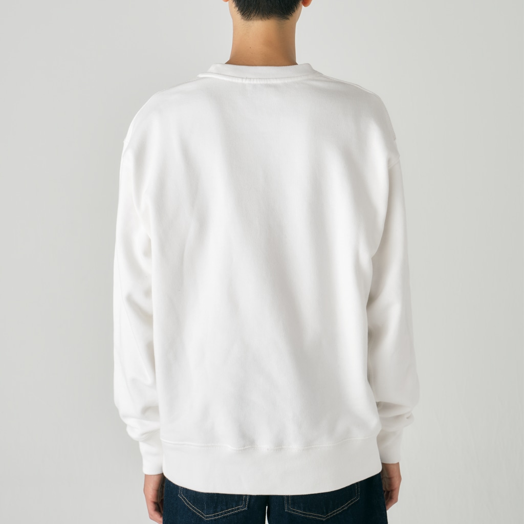 キッズモード某の白 ( 麻雀グッズ ) Heavyweight Crew Neck Sweatshirt