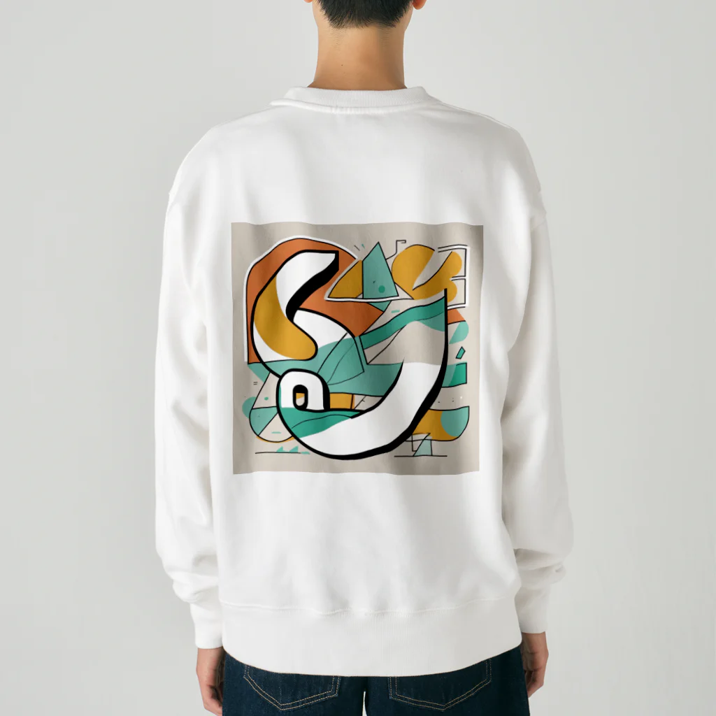 moko's merry shopのYES！にぎ鳥くん！ Heavyweight Crew Neck Sweatshirt