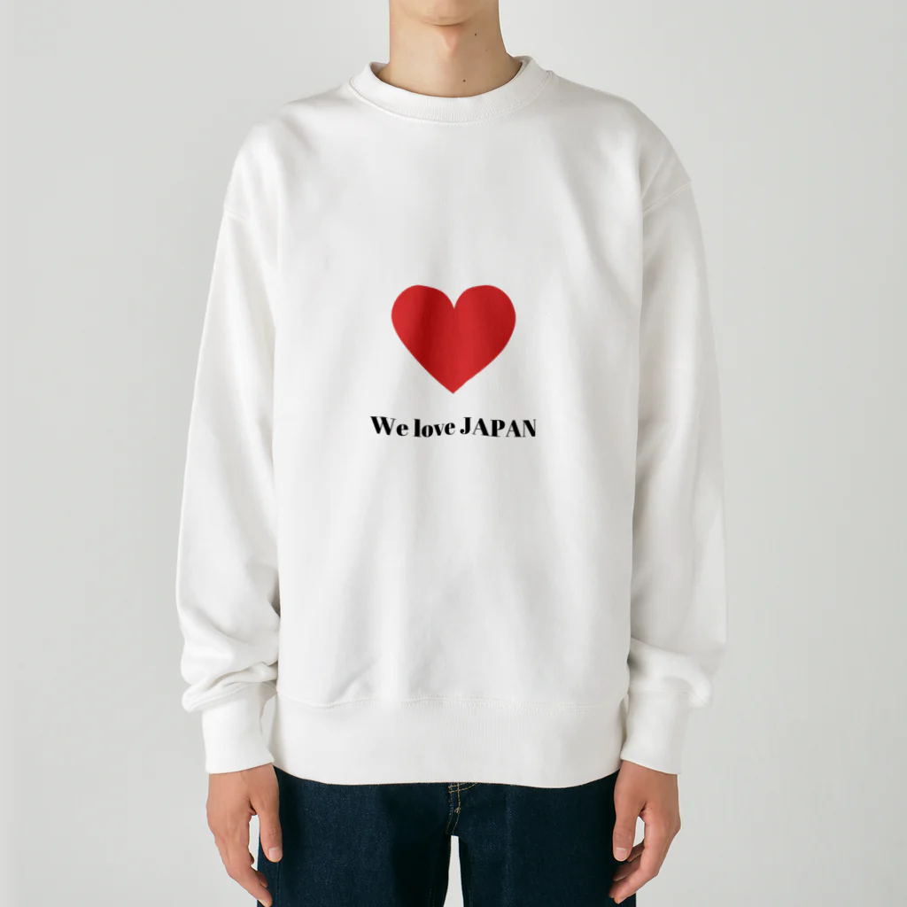 Your LifestyleのWe love Japan Heavyweight Crew Neck Sweatshirt