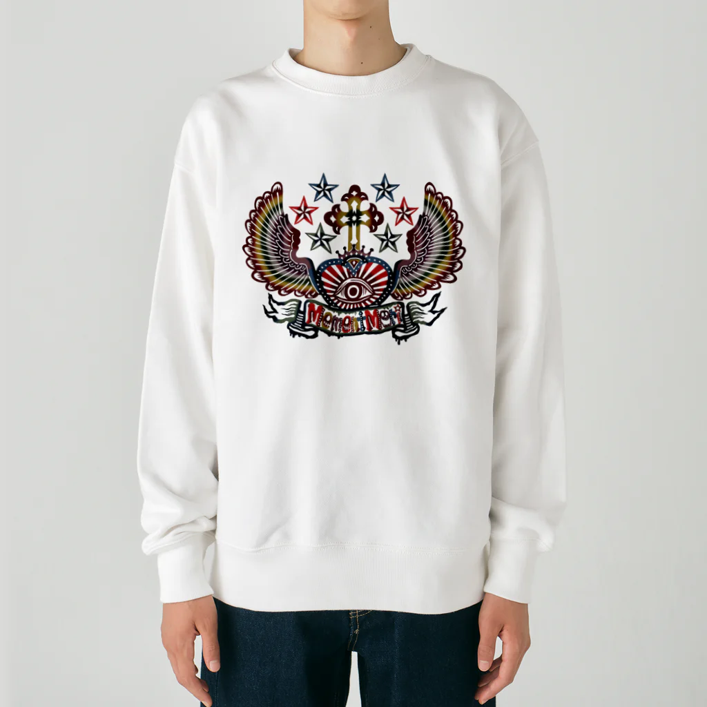 Emda/ｴﾑﾀﾞのメメント・モリ[カラフル] Heavyweight Crew Neck Sweatshirt