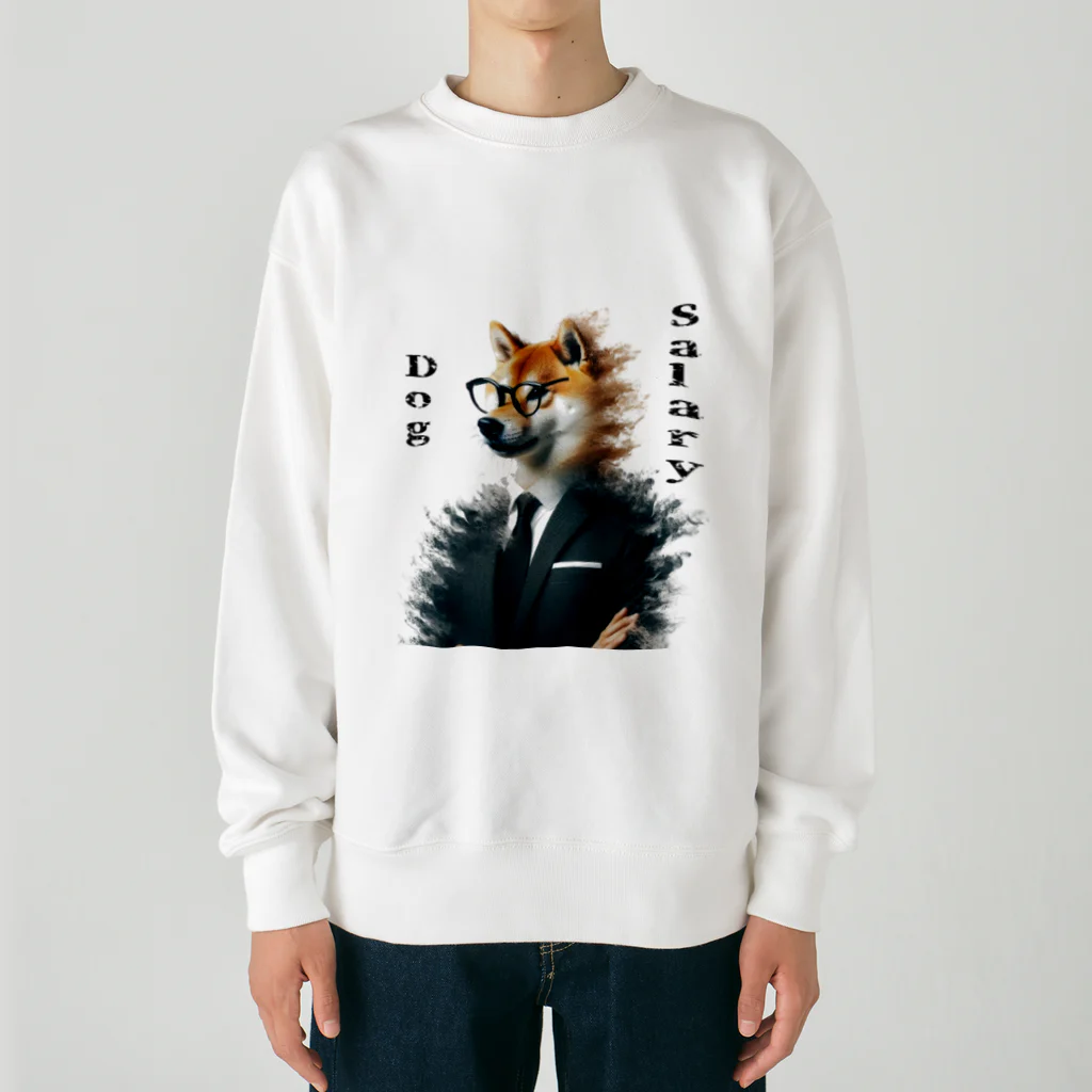 mattyannsanの仕事　犬 Heavyweight Crew Neck Sweatshirt