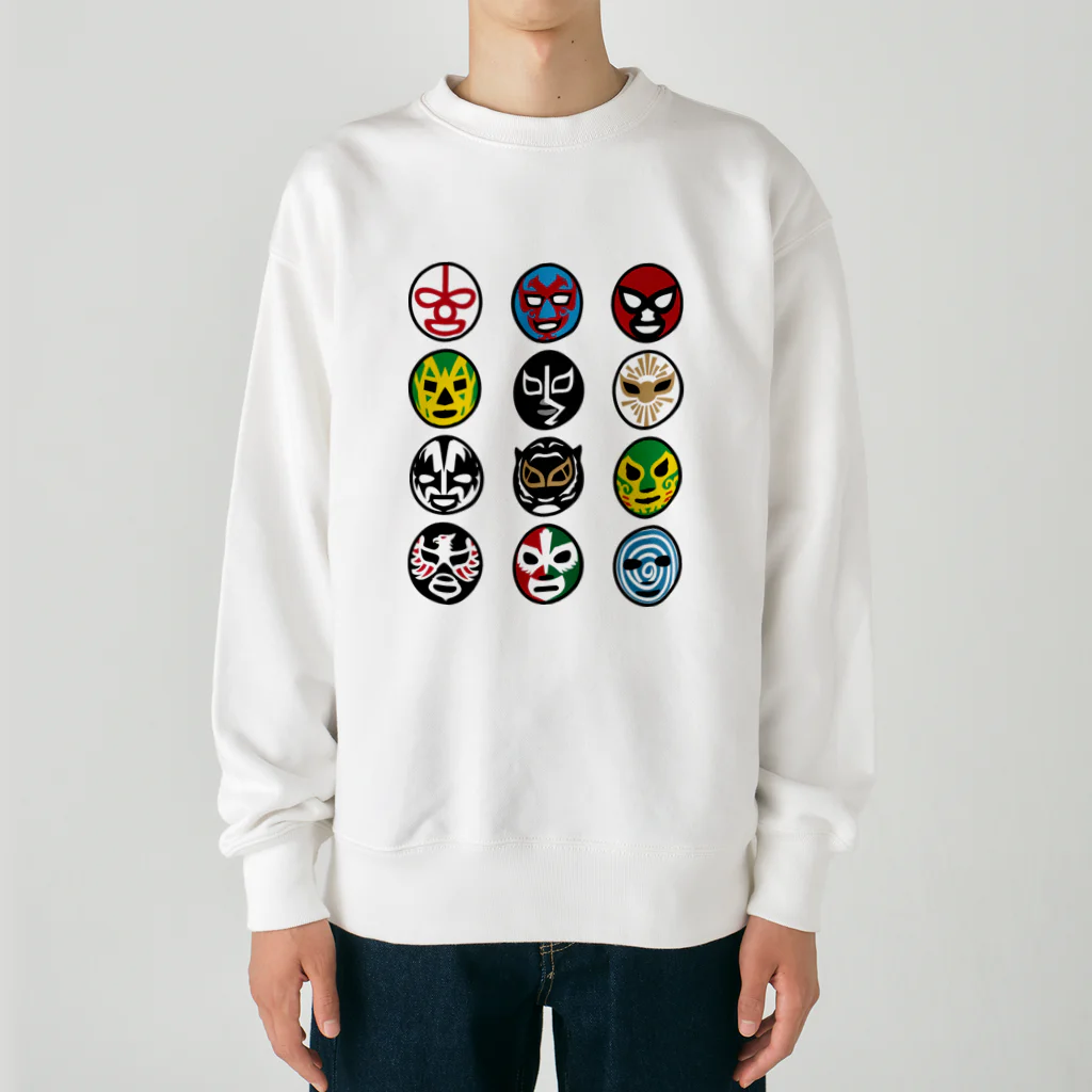 LUCHAのMASKMAN TWELVE DOS Heavyweight Crew Neck Sweatshirt