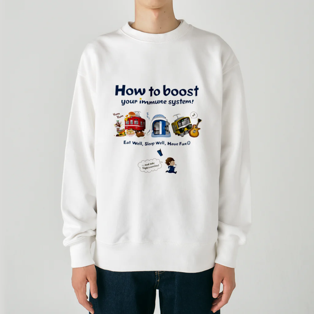 Train Kids! SOUVENIR SHOPの元気の秘訣 !  Heavyweight Crew Neck Sweatshirt