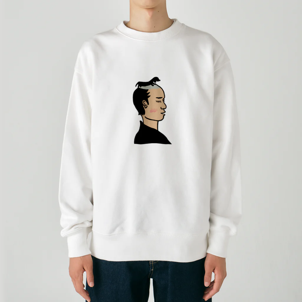 CHOSANAのダックス侍 うたた寝 Heavyweight Crew Neck Sweatshirt