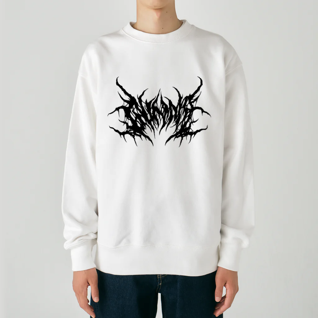 Toshihiro Egawa Artのデスメタル群馬/DEATH METAL GUNMA Heavyweight Crew Neck Sweatshirt