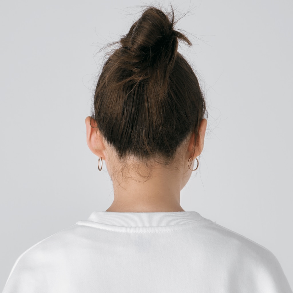 akane_art（茜音工房）のゆるチワワ（フラワーサークル） Heavyweight Crew Neck Sweatshirt