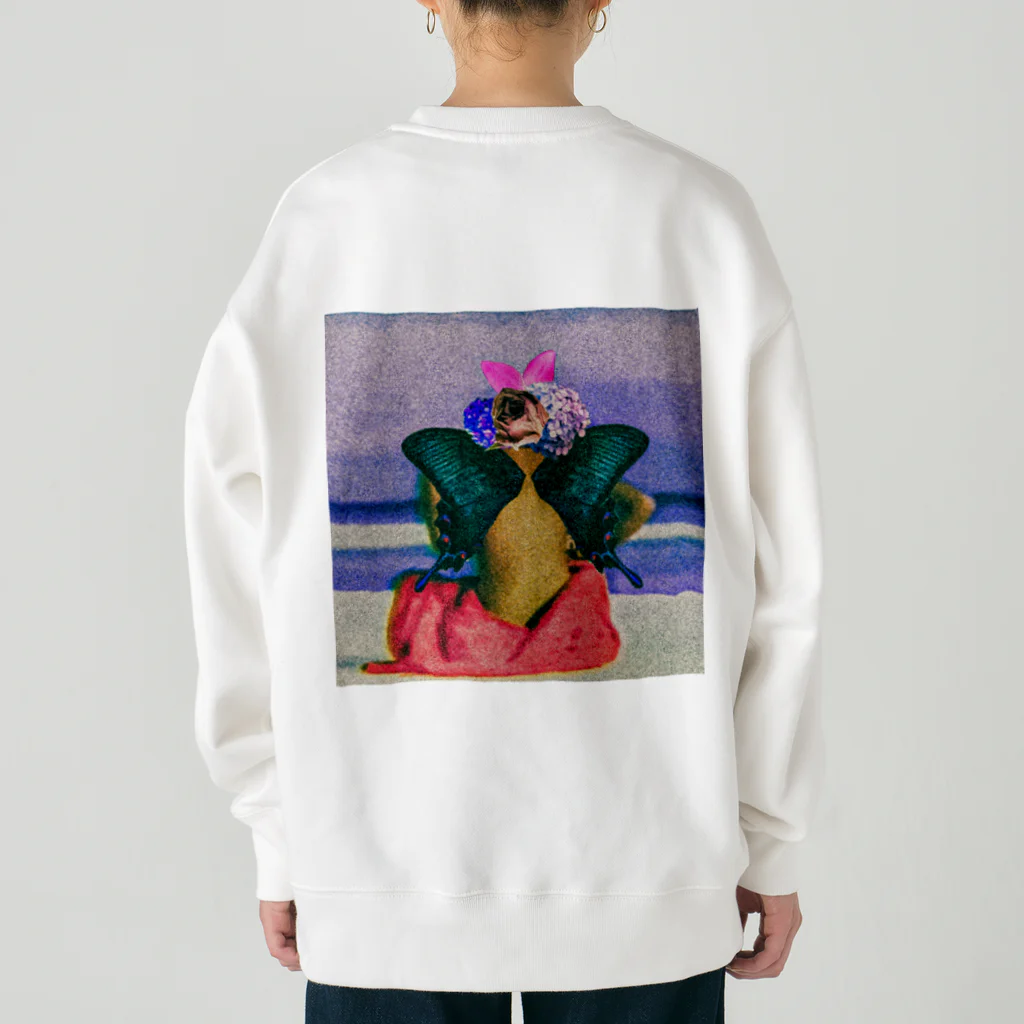 19 S RecordsのDo 4 LOVE Heavyweight Crew Neck Sweatshirt