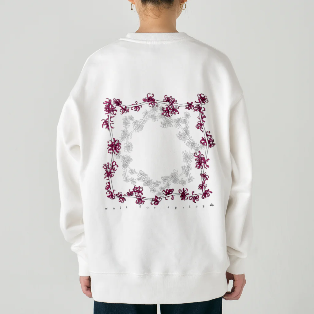 竹条いちいの春待ち Heavyweight Crew Neck Sweatshirt