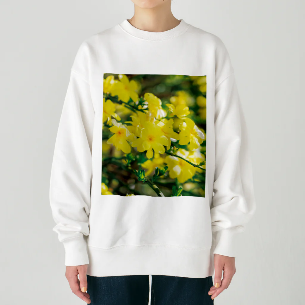 akane_art（茜音工房）の癒しの風景（オウバイ） Heavyweight Crew Neck Sweatshirt