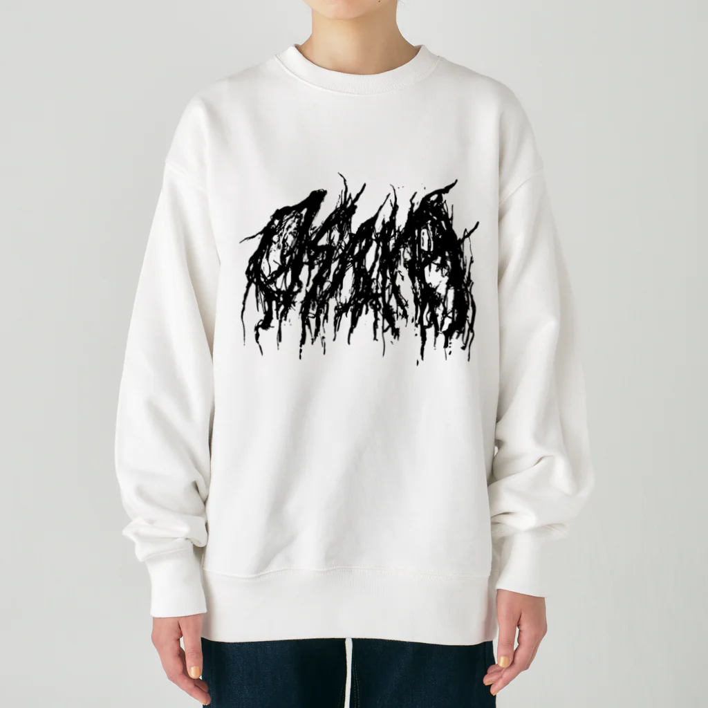 Toshihiro Egawa Artのデスメタル大阪/DEATH METAL OSAKA Heavyweight Crew Neck Sweatshirt