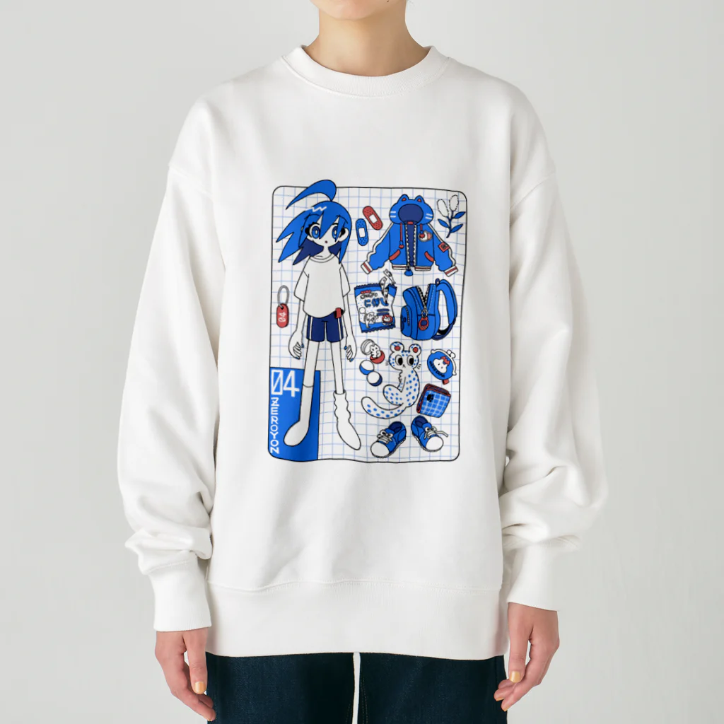 KANEKOYAの04くんのもちもの Heavyweight Crew Neck Sweatshirt