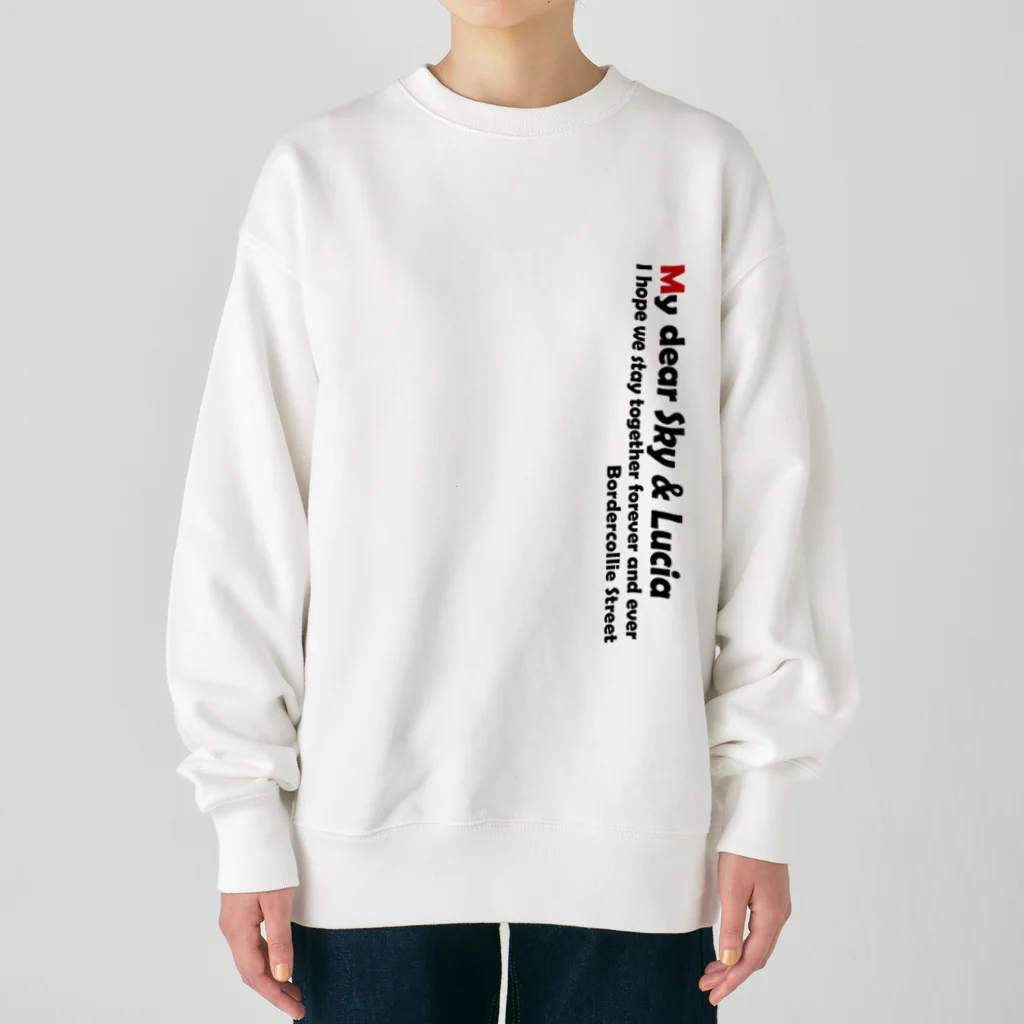 Bordercollie StreetのS&L-3 Heavyweight Crew Neck Sweatshirt