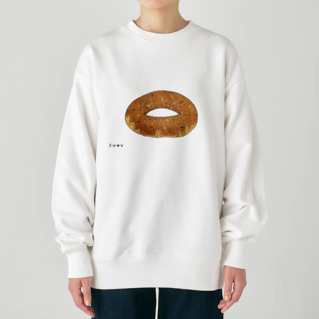 I-z-m-y's worksのチョコドーナツ Heavyweight Crew Neck Sweatshirt