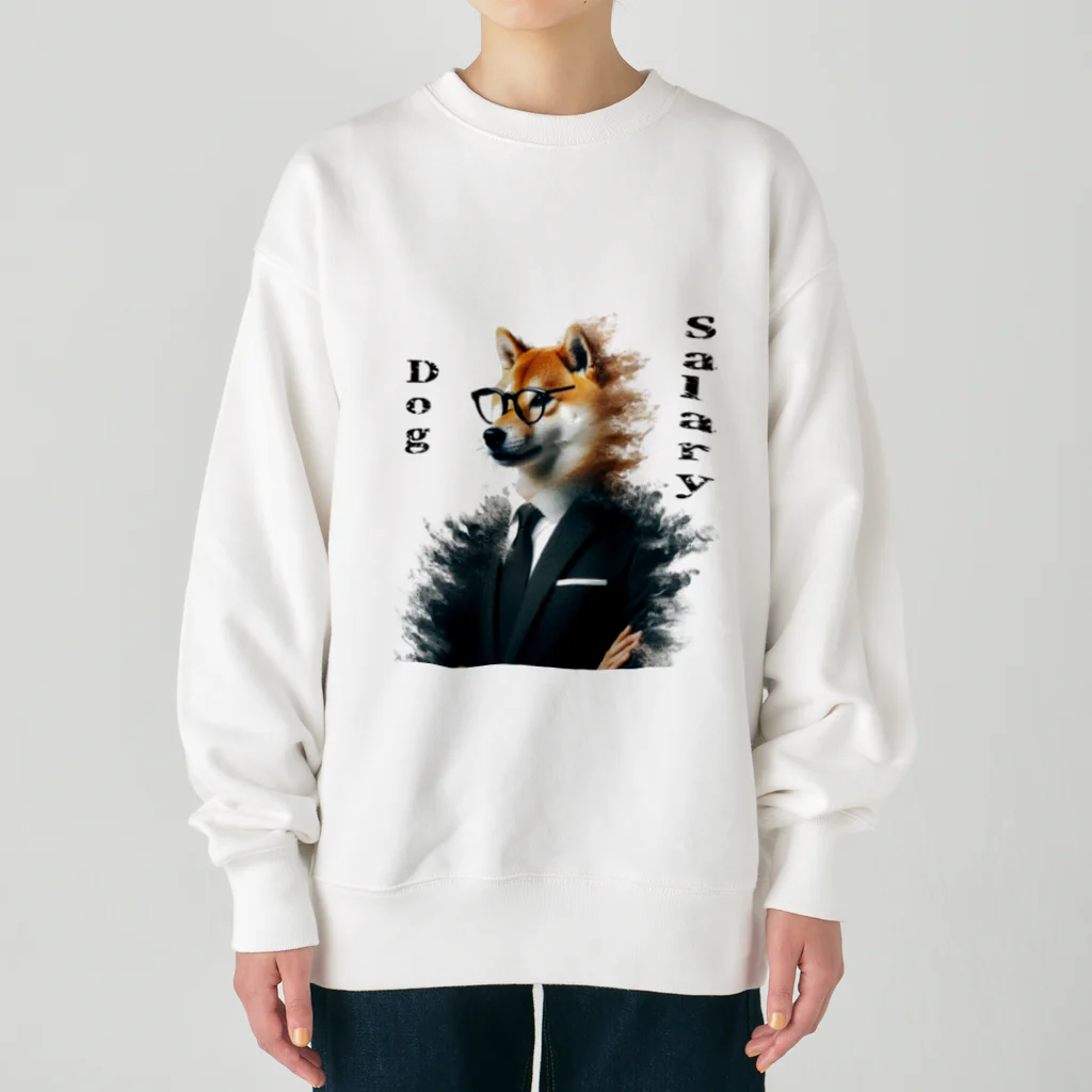 mattyannsanの仕事　犬 Heavyweight Crew Neck Sweatshirt