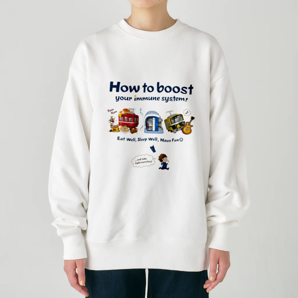 Train Kids! SOUVENIR SHOPの元気の秘訣 !  Heavyweight Crew Neck Sweatshirt