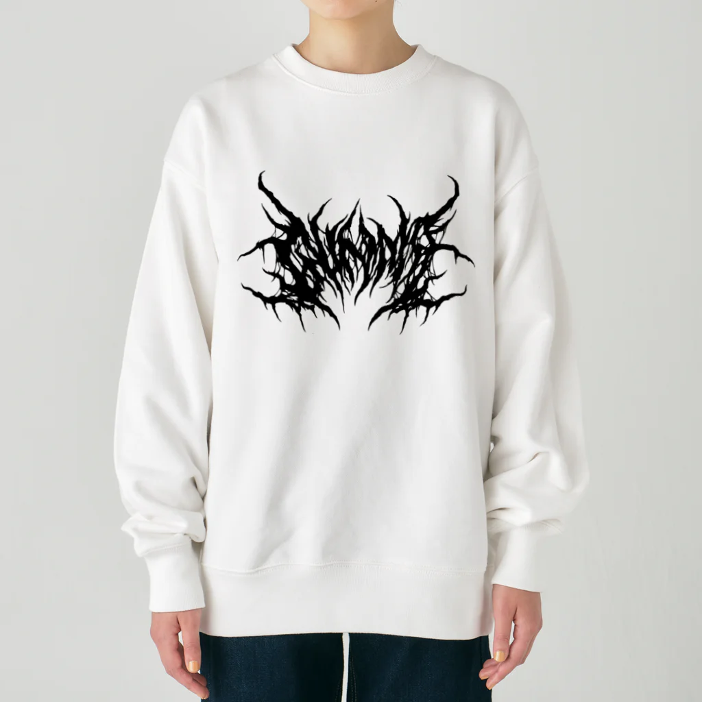 Toshihiro Egawa Artのデスメタル群馬/DEATH METAL GUNMA Heavyweight Crew Neck Sweatshirt