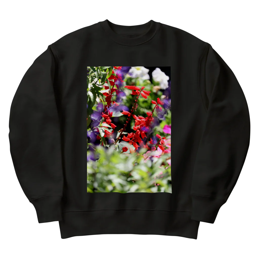 RAKUENのサルビアさん♥ Heavyweight Crew Neck Sweatshirt