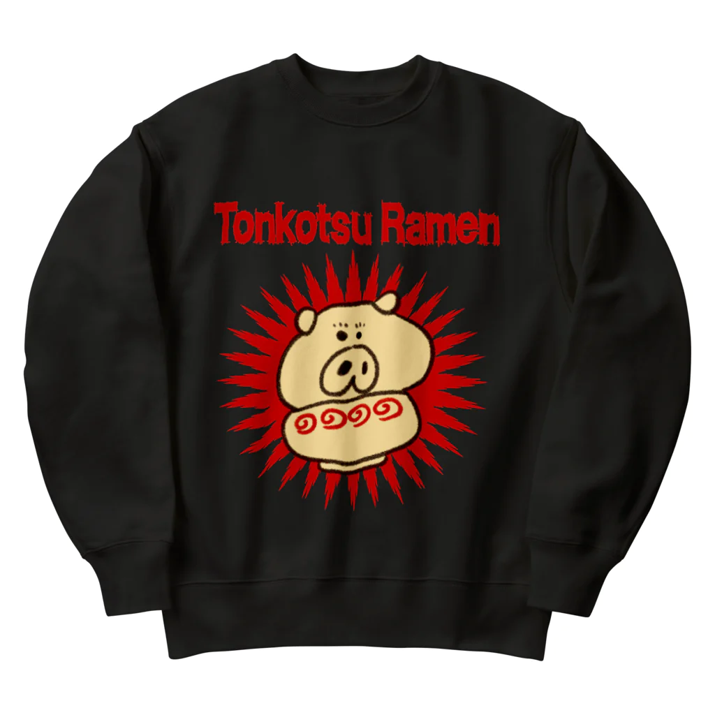 三井倉みのるのとんこつラーメンくん Heavyweight Crew Neck Sweatshirt