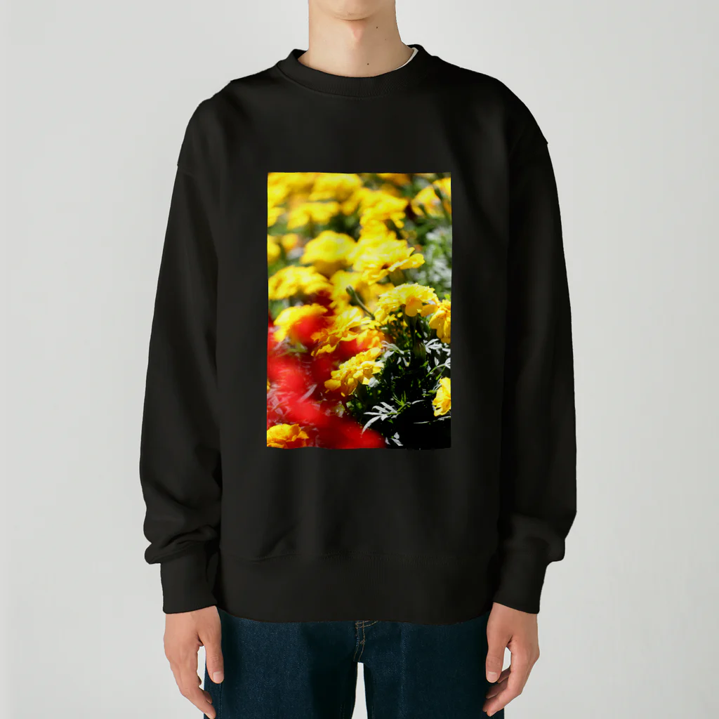 RAKUENのレッドゴールド♥ Heavyweight Crew Neck Sweatshirt