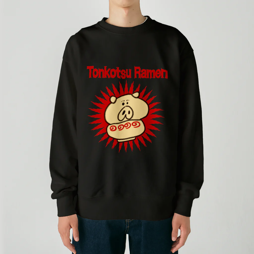 三井倉みのるのとんこつラーメンくん Heavyweight Crew Neck Sweatshirt