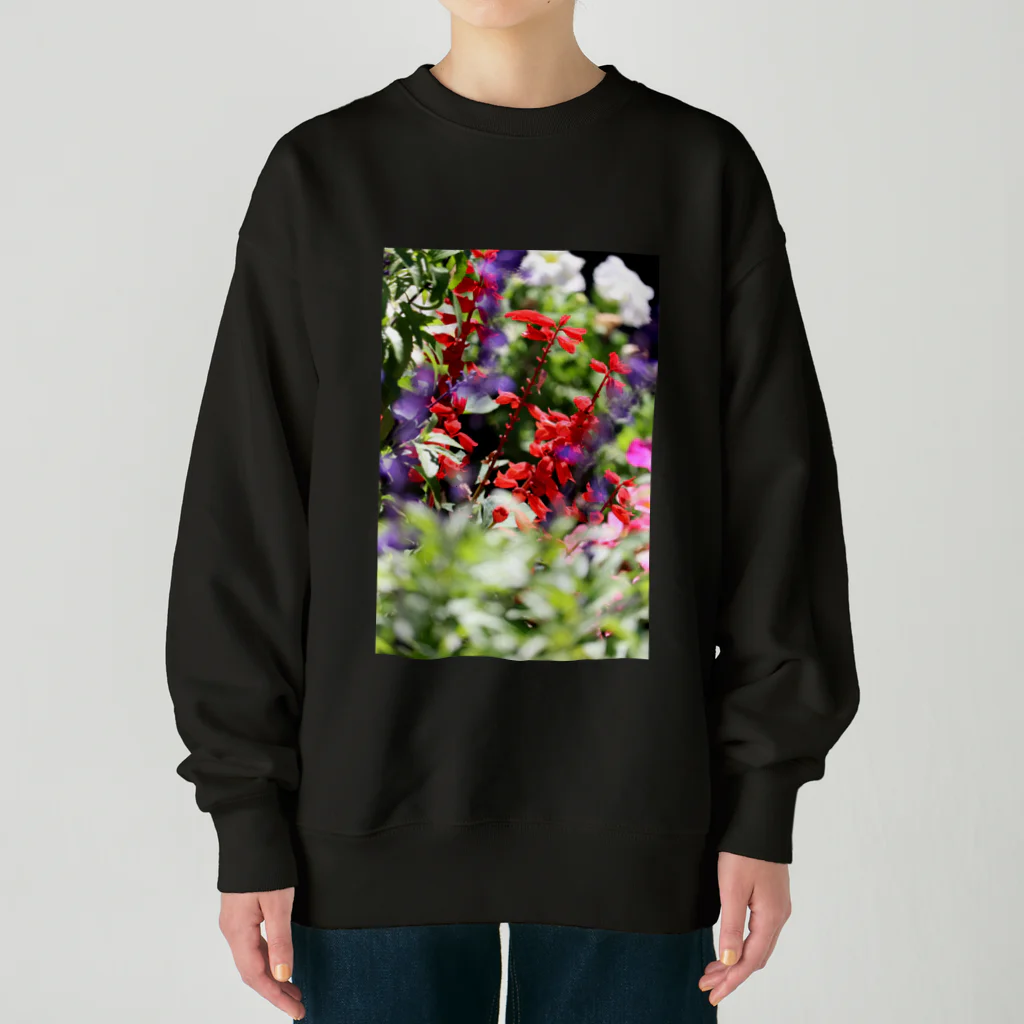 RAKUENのサルビアさん♥ Heavyweight Crew Neck Sweatshirt