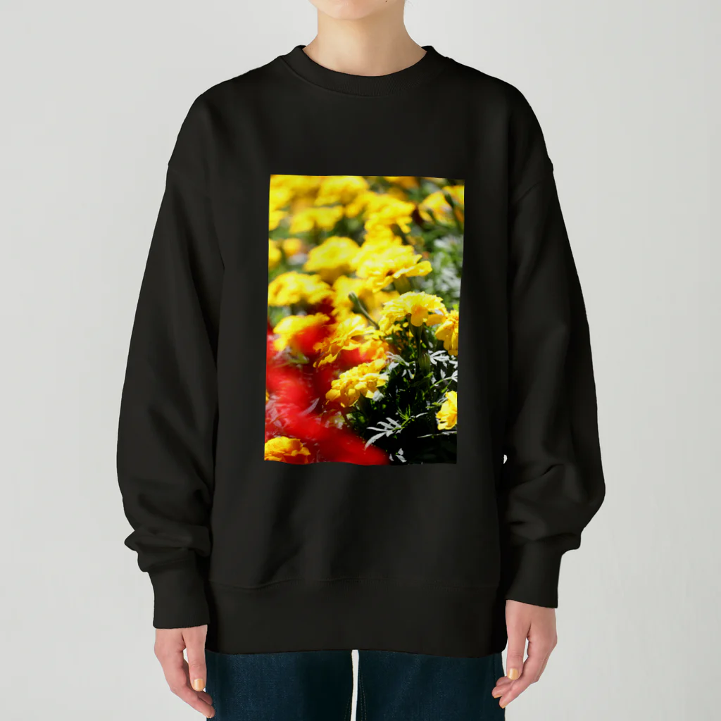 RAKUENのレッドゴールド♥ Heavyweight Crew Neck Sweatshirt