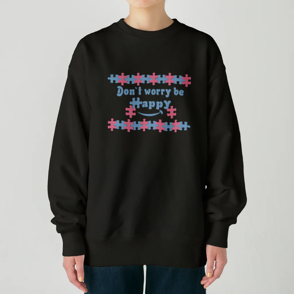 キッズモード某のジグソースマイル(春comeVr) Heavyweight Crew Neck Sweatshirt