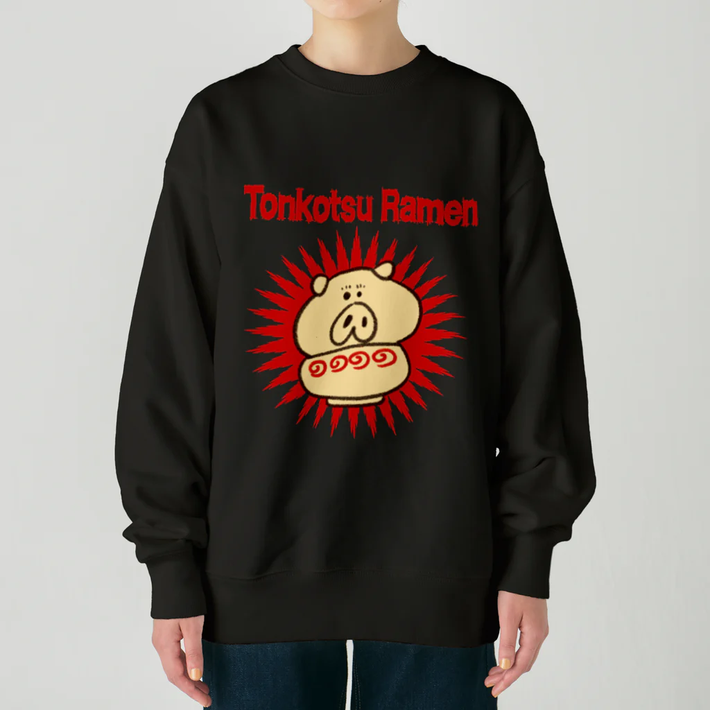 三井倉みのるのとんこつラーメンくん Heavyweight Crew Neck Sweatshirt