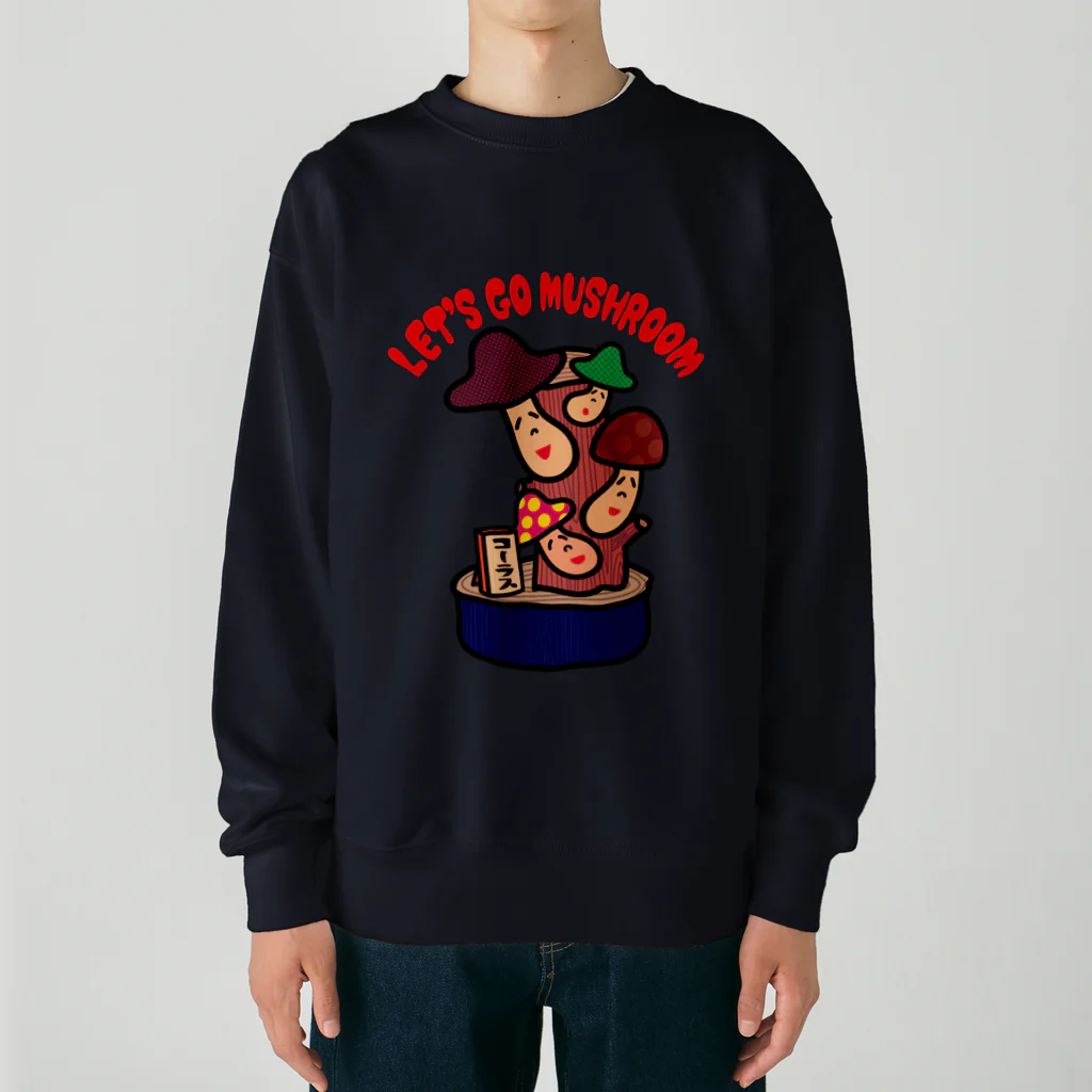 ドレメヒロコの菌糸体胞子 Heavyweight Crew Neck Sweatshirt