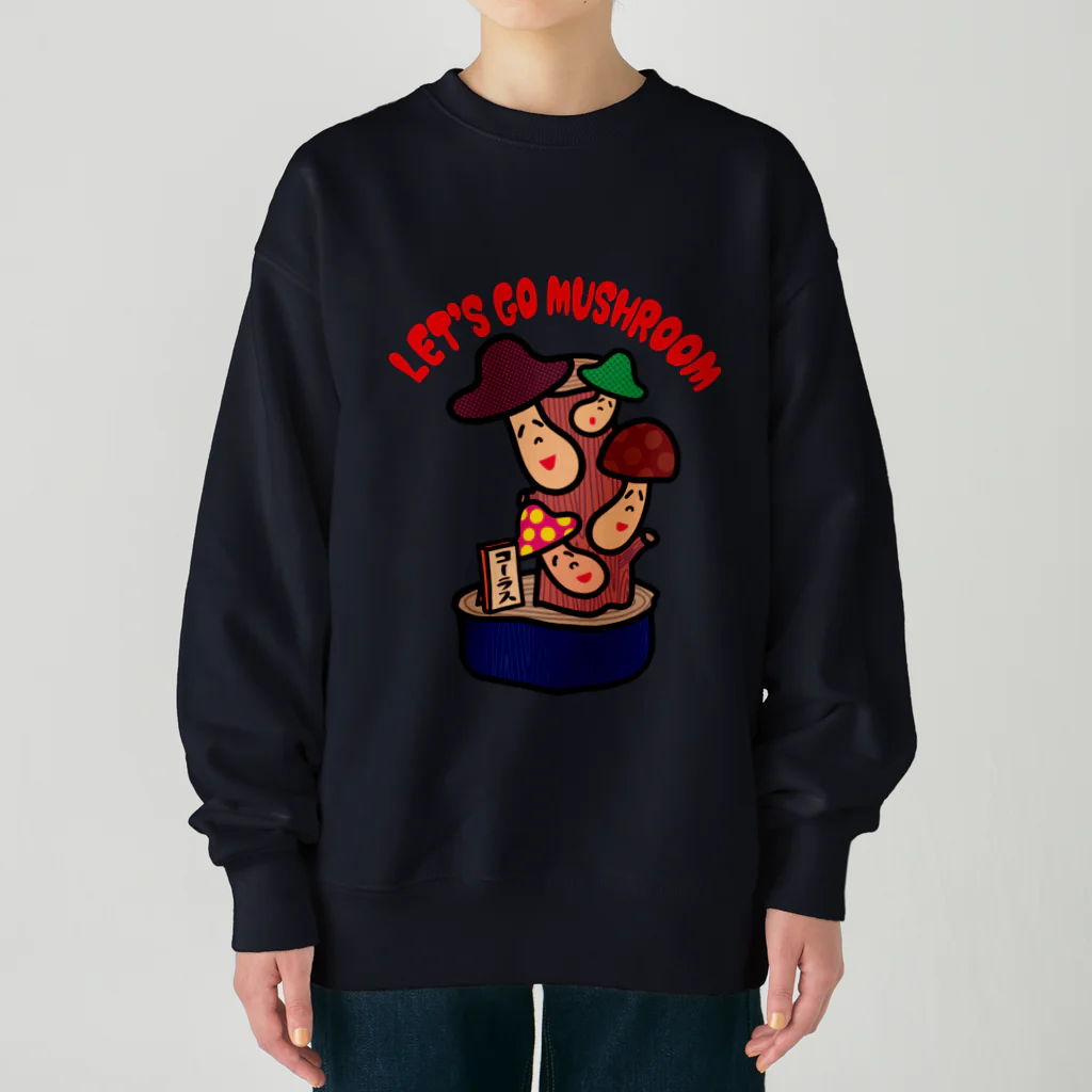 ドレメヒロコの菌糸体胞子 Heavyweight Crew Neck Sweatshirt