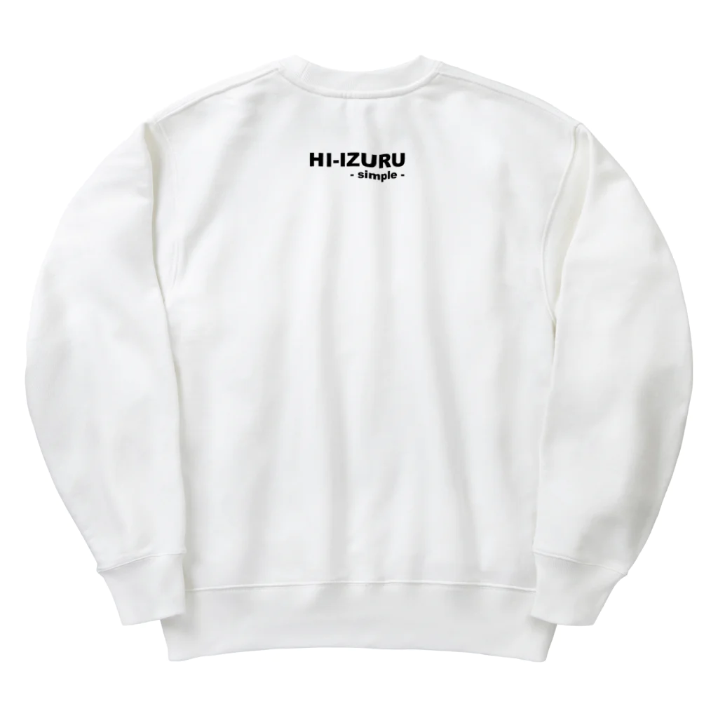 HI-IZURUのsimpleline012　ヘビーウェイトスウェット Heavyweight Crew Neck Sweatshirt