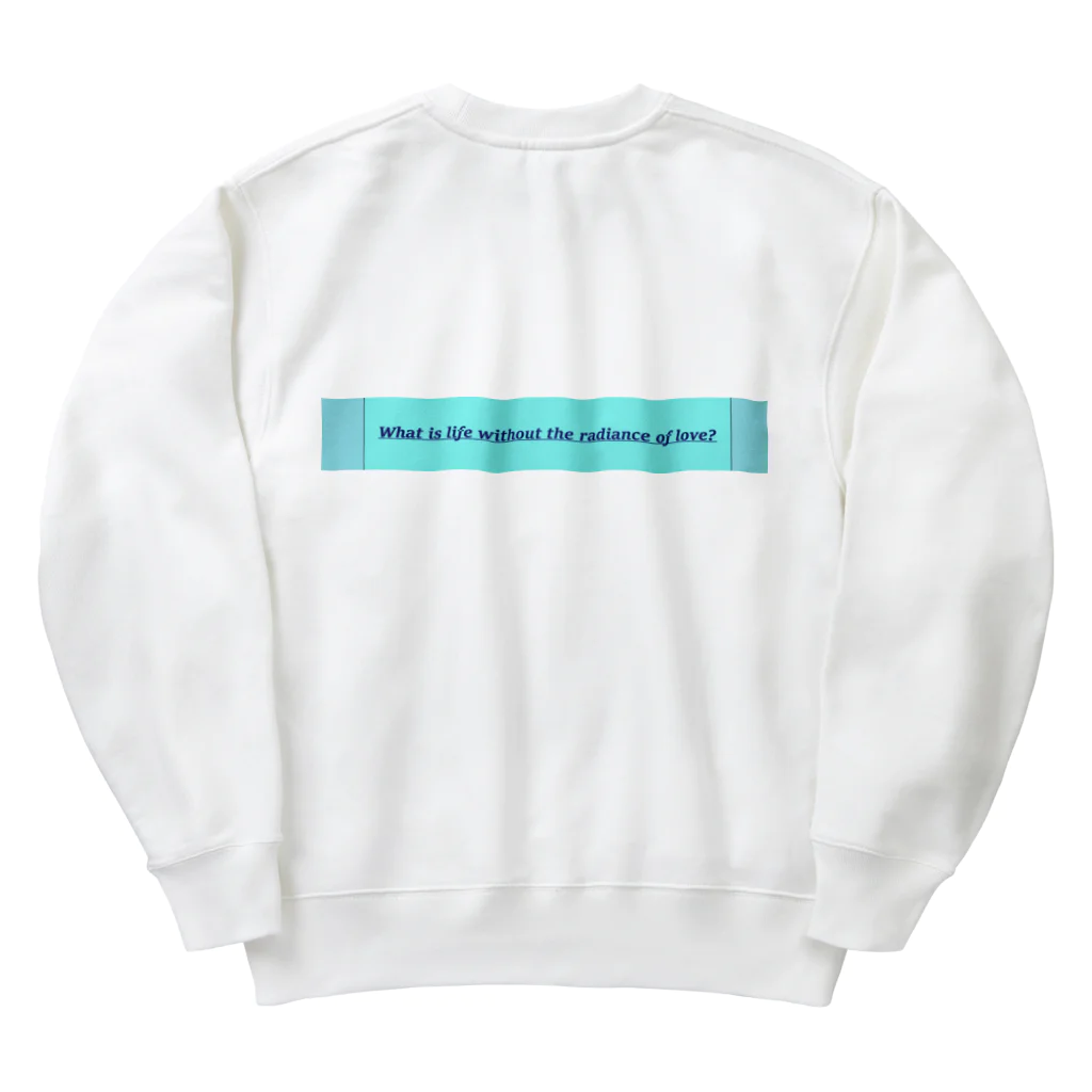 ♡BE HAPPY♡の恋する魚たち Heavyweight Crew Neck Sweatshirt