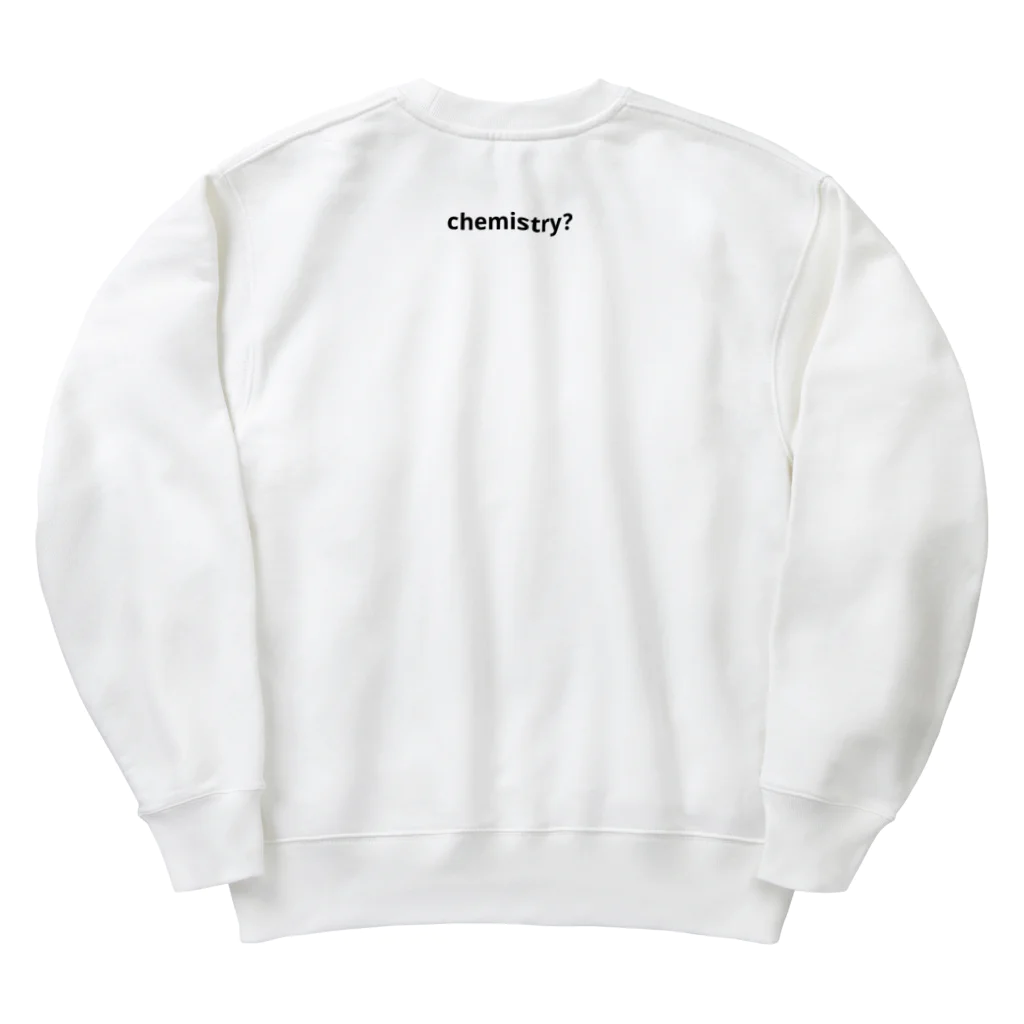 interested in?の1.hydrogen(黒/表裏) Heavyweight Crew Neck Sweatshirt