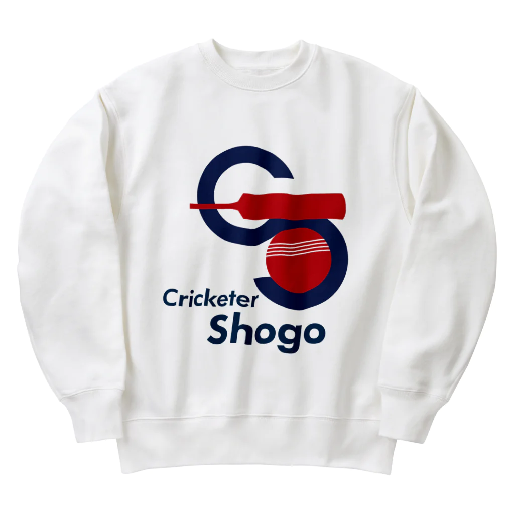 木村昇吾を応援しよう！のクリケット日本代表木村昇吾選手のロゴグッズ Heavyweight Crew Neck Sweatshirt