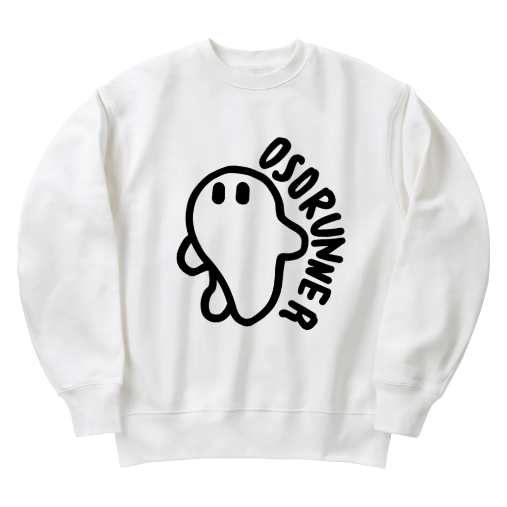 夕波あめのOSORUNNER Heavyweight Crew Neck Sweatshirt