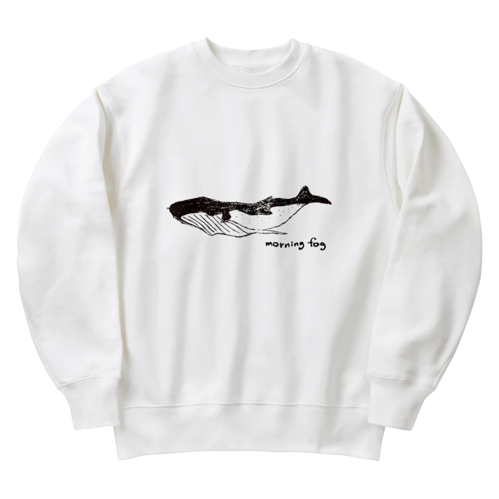 dat kidsのモニホ リリース記念 "クジラ" Heavyweight Crew Neck Sweatshirt