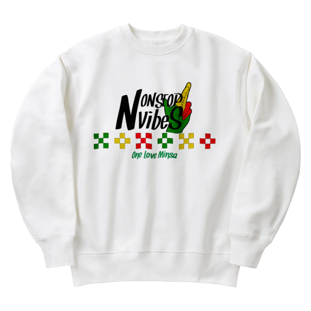 MOKKEYのNONSTOP VIBES（Bミンサー） Heavyweight Crew Neck Sweatshirt