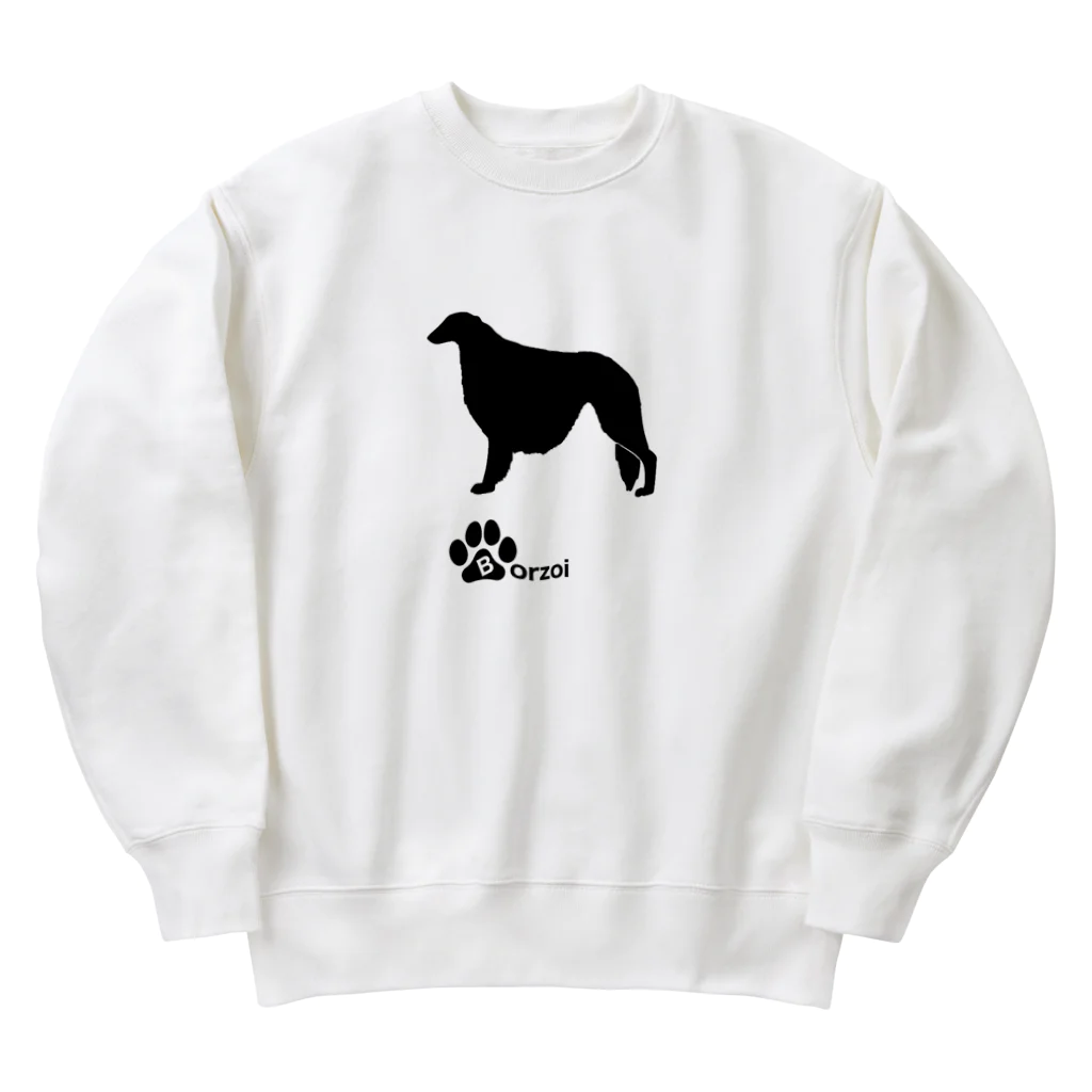 bow and arrow のボルゾイ Heavyweight Crew Neck Sweatshirt