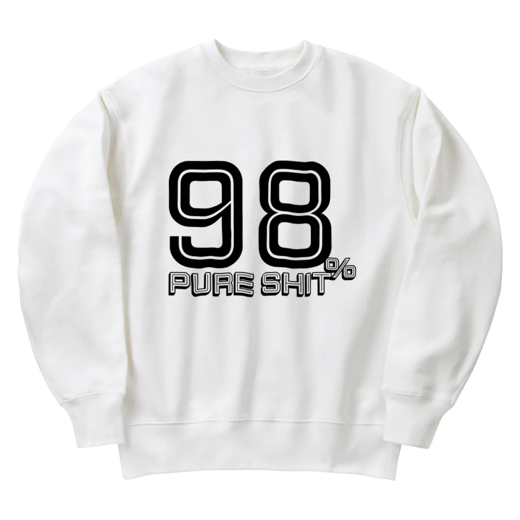 Architeture is dead.の98% Pure Shit Heavyweight Crew Neck Sweatshirt