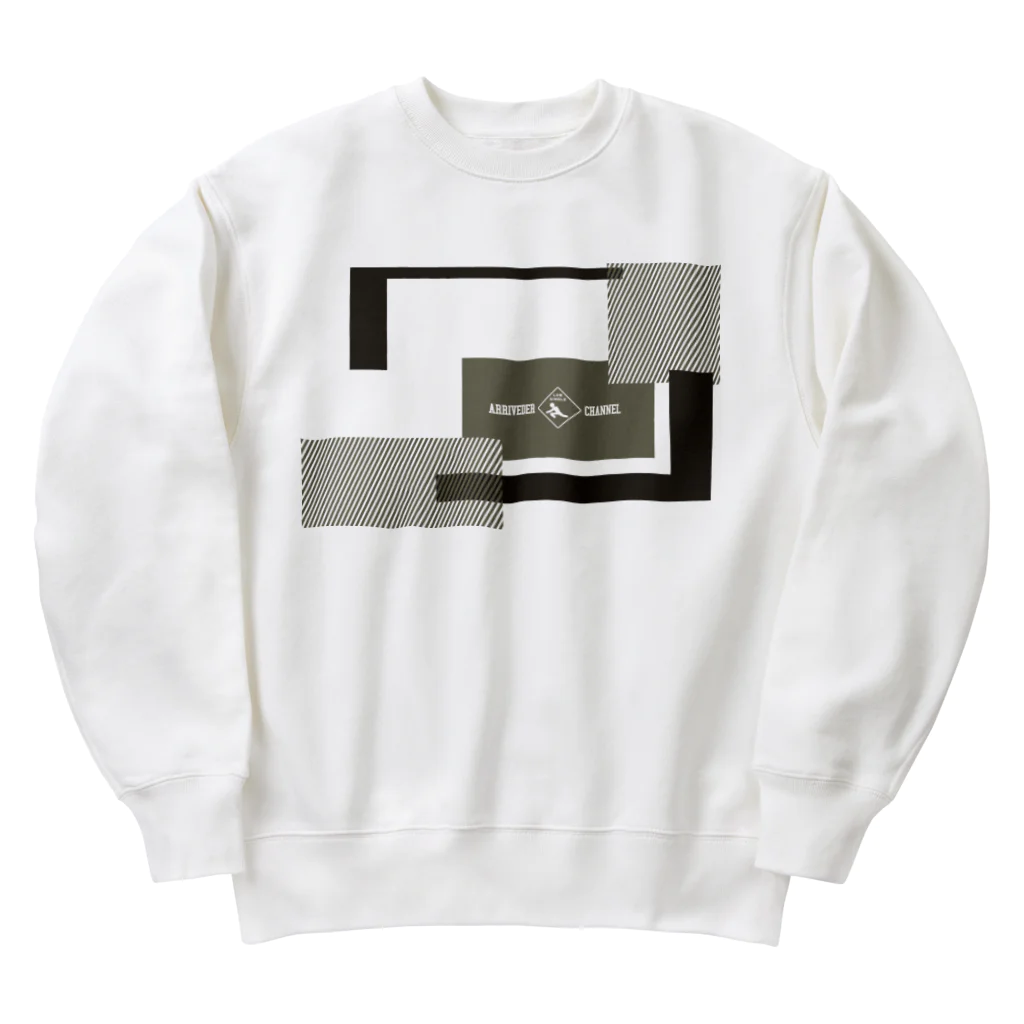 アリーヴェデルチャンネルSHOPのCYBER WINDOW KHK Heavyweight Crew Neck Sweatshirt