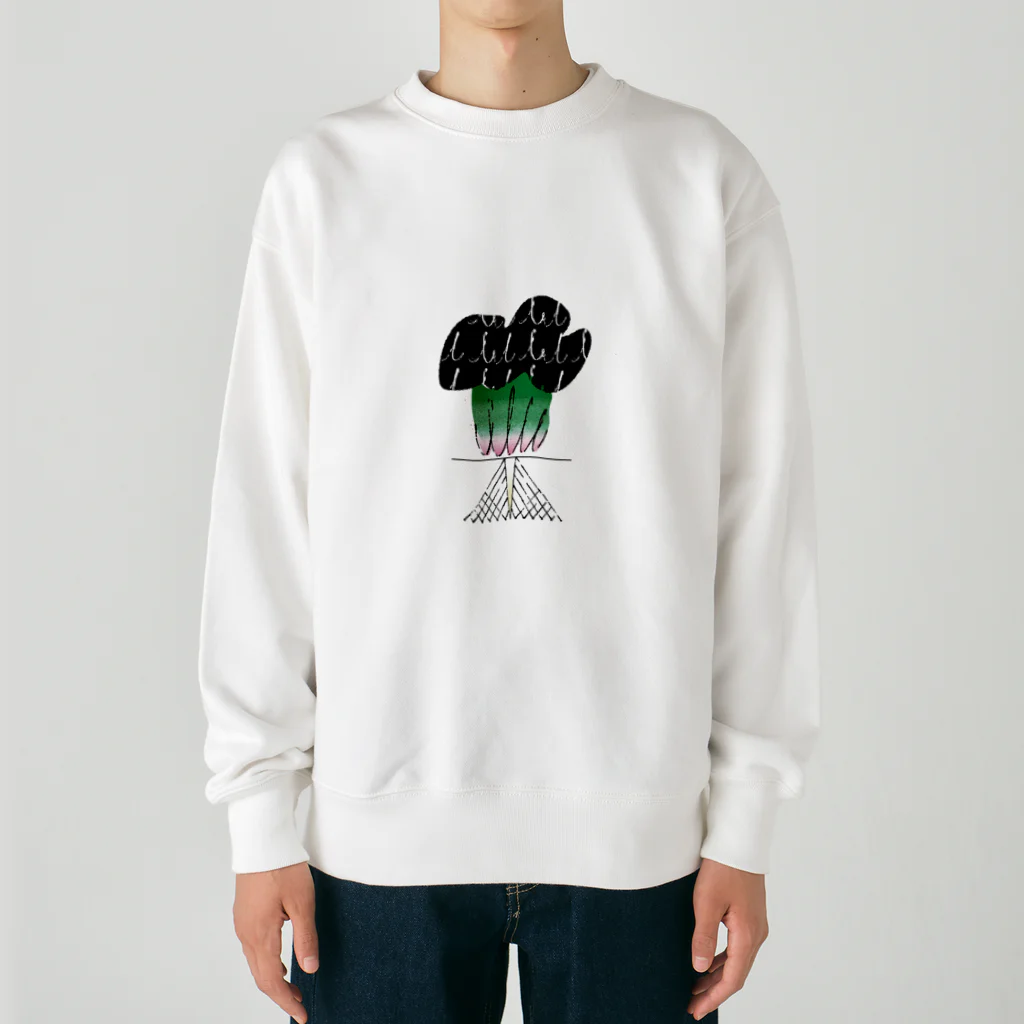 小田晃生のほうれんそう Heavyweight Crew Neck Sweatshirt