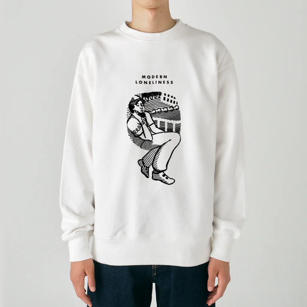 MAKI IRIE shopのtelephone Heavyweight Crew Neck Sweatshirt