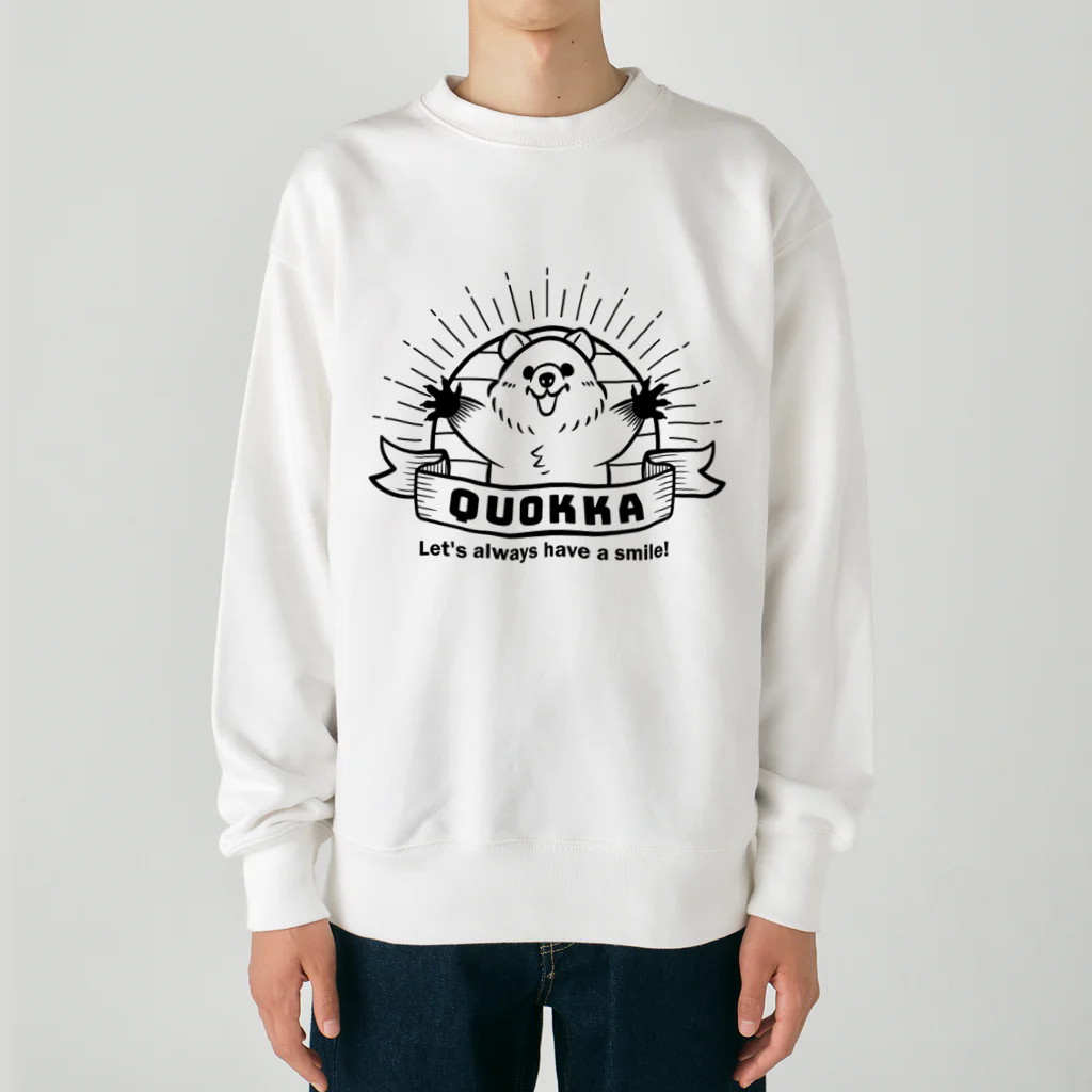 AddictCreateのSmile Quokka Heavyweight Crew Neck Sweatshirt