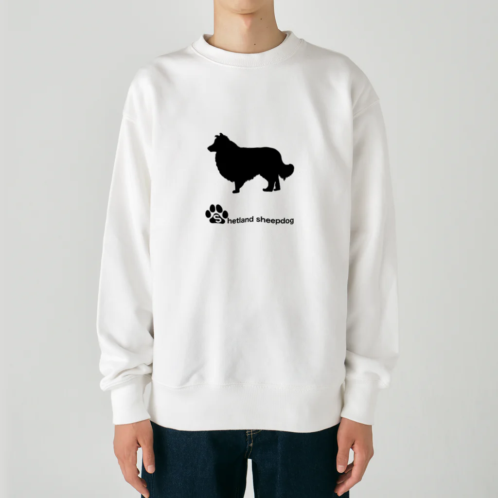 bow and arrow のシェトランドシープドック Heavyweight Crew Neck Sweatshirt